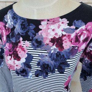 Joules Floral Print Shirt Size 12